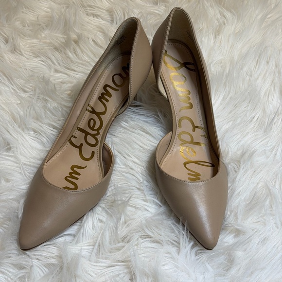 Sam Edelman Shoes - SAM EDELMAN, Women's Beige Leather Shoes Sz 9.5M